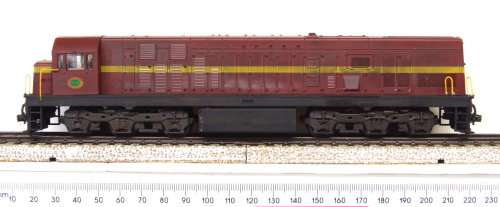 FRATESCHI HO: SAR Brown Class-34 EMD Locomotive(34-130) in Good Weathered boxed condition(USA)