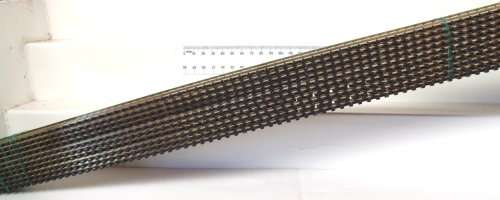 MODEL POWER GT HO: 1pc Nickel Silver FlexTrack, 0.9m in Length NEW un-boxed condition.(Italy)