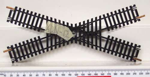 LIMA HO: Metal 36 Deg Crossovers Track (403041) in good used condition.(Italy)