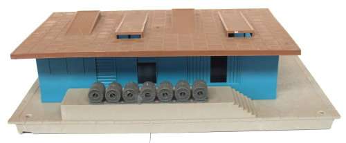 LIMA SCENERY HO: Freight Depot in Good Used Un-boxed condition (Italy)