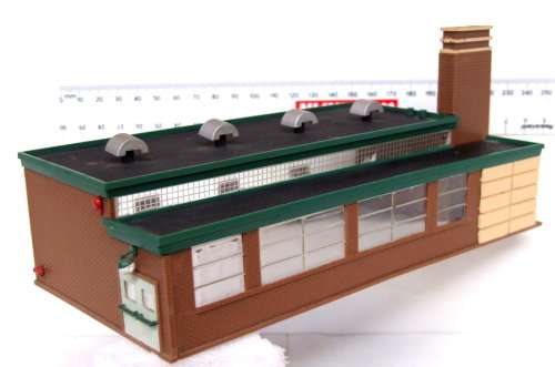 SCENERY HO: Large Factory Complex in Fair Used Assembled un-boxed condition.