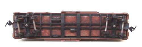 ATHEARN HO: RI American 40' Stock Car with Horn Hook Couplings in Good Un-boxed condition(USA)