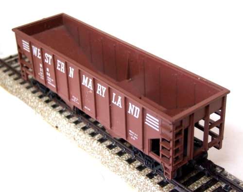 ATHEARN HO: WM American 2Bay Hopper with Operating Unload Hatches in Good used & unboxed condition