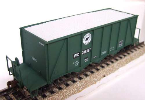 BACHMANN HO: Detailed American ACR Gravel Carrier in Very Good Un-used & unboxed condition(China)
