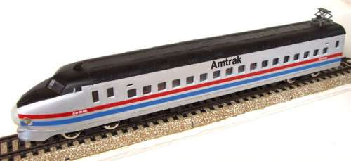 MODEL POWER HO: AMTRAK High Speed Loco in Like New Operating Boxed Condition  (China)