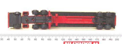 YATMING 1:100: Horse + Trailer SHELL Truck  in Fair used & un-boxed condition (China)