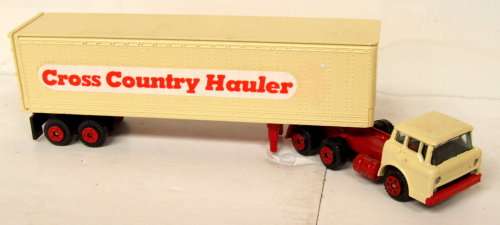 YATMING 1:100: Horse + Trailer SHELL Truck  in Fair used & un-boxed condition (China)