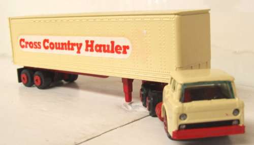 YATMING 1:100: Horse + Trailer SHELL Truck  in Fair used & un-boxed condition (China)