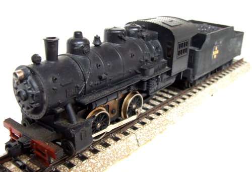 LIMA HO: Vintage SAR 0-6-0 Tank Steam Loco with Tender in Fair Operating, Used Condition  (Italy)