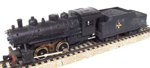 LIMA HO: Vintage SAR 0-6-0 Tank Steam Loco with Tender in Fair Operating, Used Condition  (Italy)