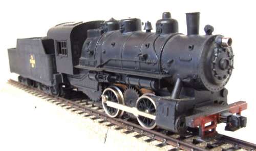 LIMA HO: Vintage SAR 0-6-0 Tank Steam Loco with Tender in Fair Operating, Used Condition  (Italy)