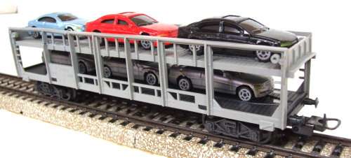LIMA HO: This FS Vintage Auto Transporter with 6 Car Load is in Fair, Used condition (Italy)
