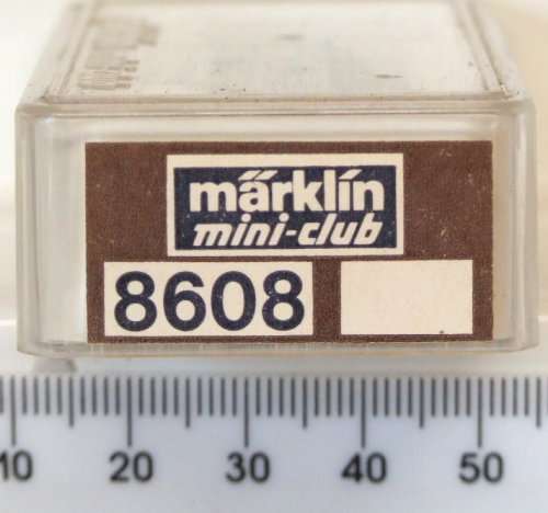 MARKLIN Z: Mini Club Beer Wagon (# 8608) in Like New boxed condition (Germany)