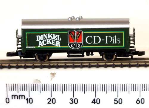 MARKLIN Z: Mini Club Beer Wagon (# 8608) in Like New boxed condition (Germany)