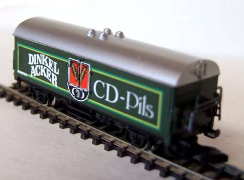 MARKLIN Z: Mini Club Beer Wagon (# 8608) in Like New boxed condition (Germany)