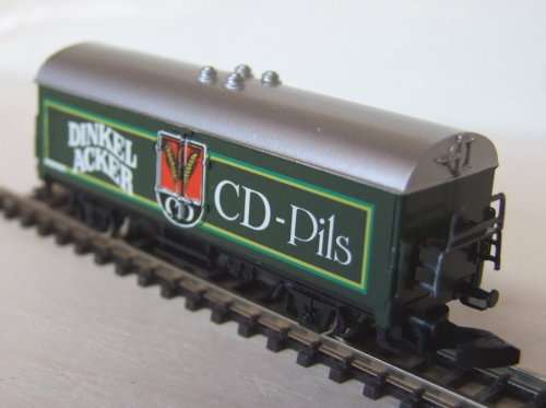 MARKLIN Z: Mini Club Beer Wagon (# 8608) in Like New boxed condition (Germany)