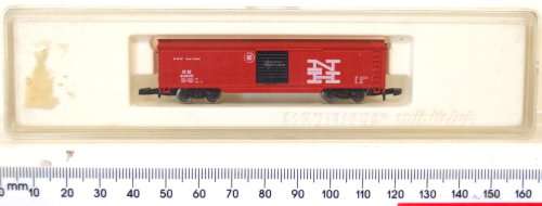 MARKLIN Z: Mini Club NH 60' Reefer (# 8673) in Like New boxed condition (Germany)