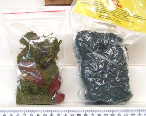 SCENERY HO: 2x Bags of Scenic Material in Good Bagged condition.(SA)