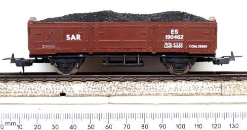 LIMA HO: SAR ES Coal Carrier with Load in Good used un-boxed condition (Italy)