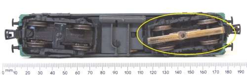 MARKLIN HO: Vintage All Metal SNCF Electric Loco in Fair Used un-boxed condition (Germany)