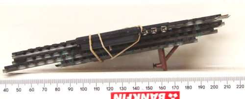 LIMA HO: 4pc Mixed Matal Track in Fair Used Un-boxed condition.(Italy))