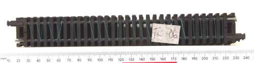 LIMA HO: 9pc Matal Strait Track(403020) in Fair Used Un-boxed condition.(Italy))