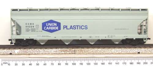 ATHEARN HO: Detailed Modern 60` UB Plastics 4 Bay Hopper in Good used & un-boxed condition(Italy)