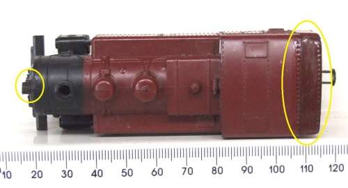 LIMA HO: Vintage SAR 0-6-0 Steam Loco in Fair Operating, Used Condition  (Italy)