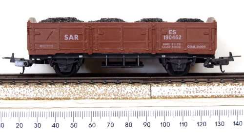 LIMA HO: SAR ES Coal Carrier with Load in Good used un-boxed condition (Italy)