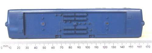 LIMA HO: SAR Blue Train E5 Locomotive Body in Good un-boxed condition for Parts.(Italy)