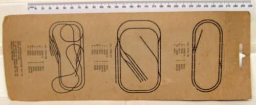 LIMA HO:  Right Crossing Metal Track (3038) in New Carded condition.(Italy))