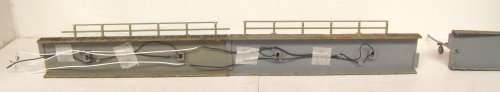 SCENERY HO: Typical Oldstyle European Station Platform with Lights in Fair Un-boxed condition