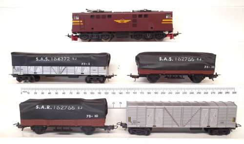 LIMA  HO: SAR E919 Electric Freight Train Set (10 2613) in Very Good boxed condition (Italy)