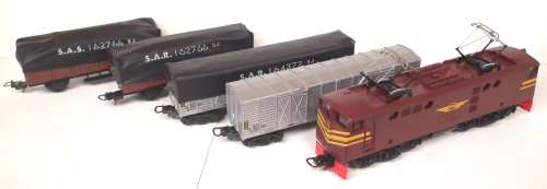 LIMA  HO: SAR E919 Electric Freight Train Set (10 2613) in Very Good boxed condition (Italy)