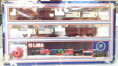 LIMA  HO: SAR E919 Electric Freight Train Set (10 261?) in Very Good boxed condition (Italy)