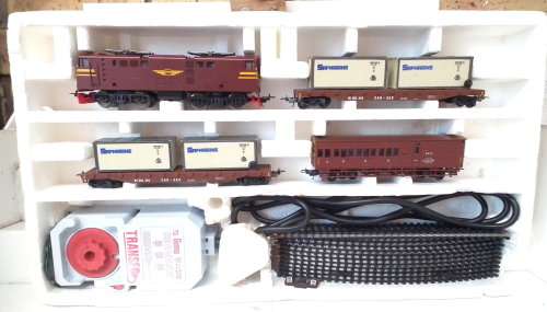 LIMA  HO: SAR E919 Electric Freight Train Set (10 261?) in Very Good boxed condition (Italy)