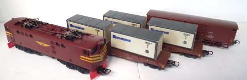LIMA  HO: SAR E919 Electric Freight Train Set (10 261?) in Very Good boxed condition (Italy)