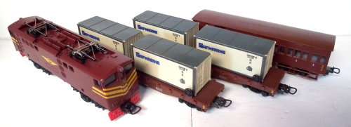 LIMA  HO: SAR E919 Electric Freight Train Set (10 261?) in Very Good boxed condition (Italy)