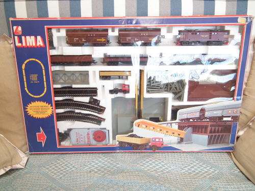 LIMA  HO: SAR E919 Electric Freight/Coal Train Set (107400 AA) in Very Good boxed condition (Italy)