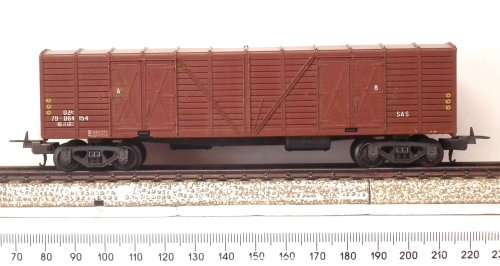 LIMA HO: Brown SAR OZ Wagon in Good Used Un-boxed condition (Italy)