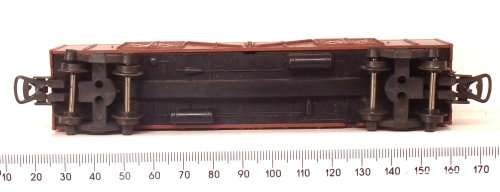 LIMA HO: Brown SAR OZ Wagon in Good Used Un-boxed condition (Italy)