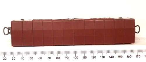 LIMA HO: Brown SAR OZ Wagon in Good Used Un-boxed condition (Italy)