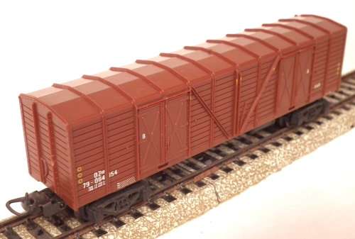 LIMA HO: Brown SAR OZ Wagon in Good Used Un-boxed condition (Italy)