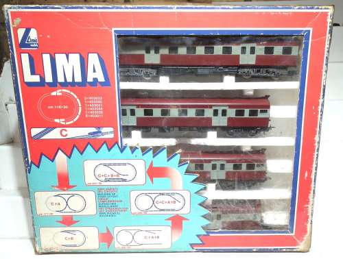LIMA  HO: SAR Suburban Train Set (149746GP) in Very Good boxed condition (Italy)