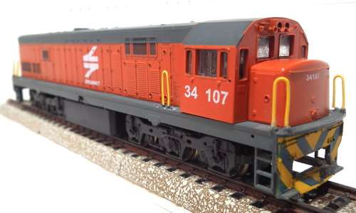 FRATESCHI HO:  SAR  Class 34 Diesel Locomotive in Good Un-boxed and Used Condition(Brazil)