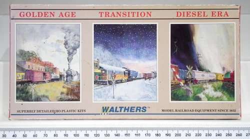 WALTHERS HO: Vintage Vulcan Steel Recovery Crane in Fair used and boxed condition