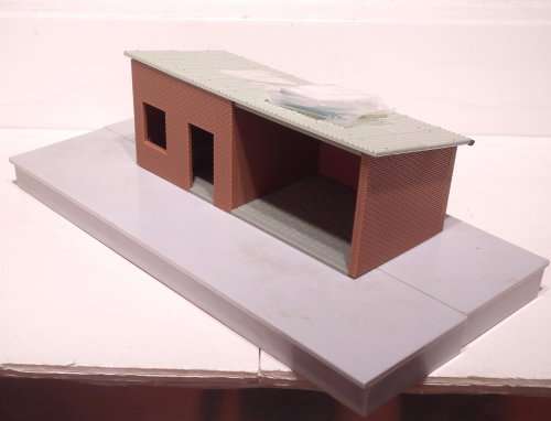 SCENERY OO: English Country Siding with Platform in New Partly Assembled Un-Boxed condition