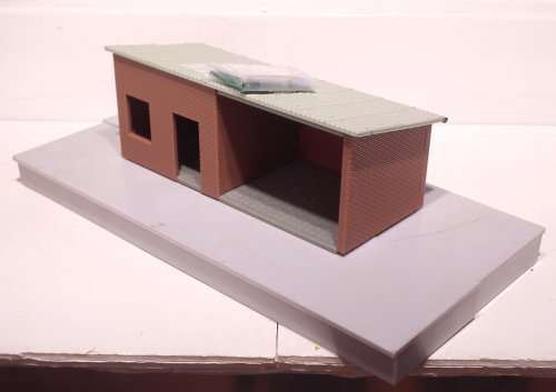 SCENERY OO: English Country Siding with Platform in New Partly Assembled Un-Boxed condition