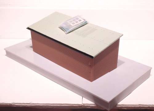 SCENERY OO: English Country Siding with Platform in New Partly Assembled Un-Boxed condition