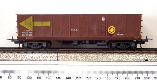 LIMA HO: SAR CCR Coal Hopper Fair Un-boxed, Used condition (Italy)